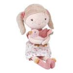 Poupée avec petit animal - 35 cm